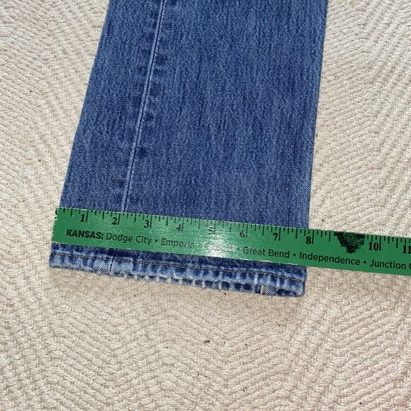 Levi’s 501 Vintage jeans Button fly Denim 501 red logo tag Size 33 x 34 Grunge - Picture 5 of 13